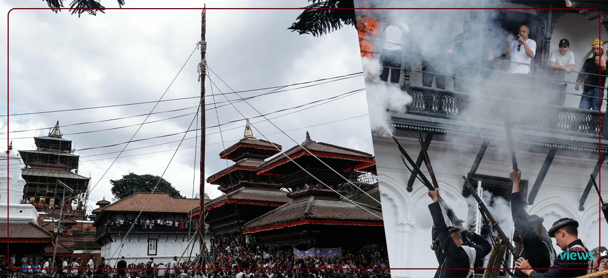 Indra Jatra begins (Photo Feature)