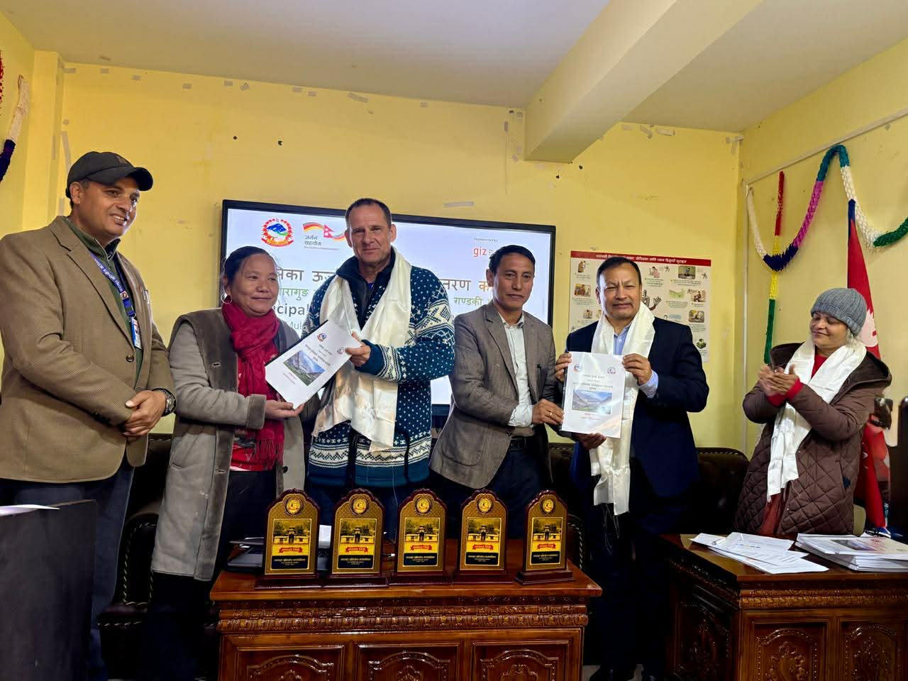 Energy Plans handed over to Gharapjhong and Baragung Muktikshetra Rural Municipalities