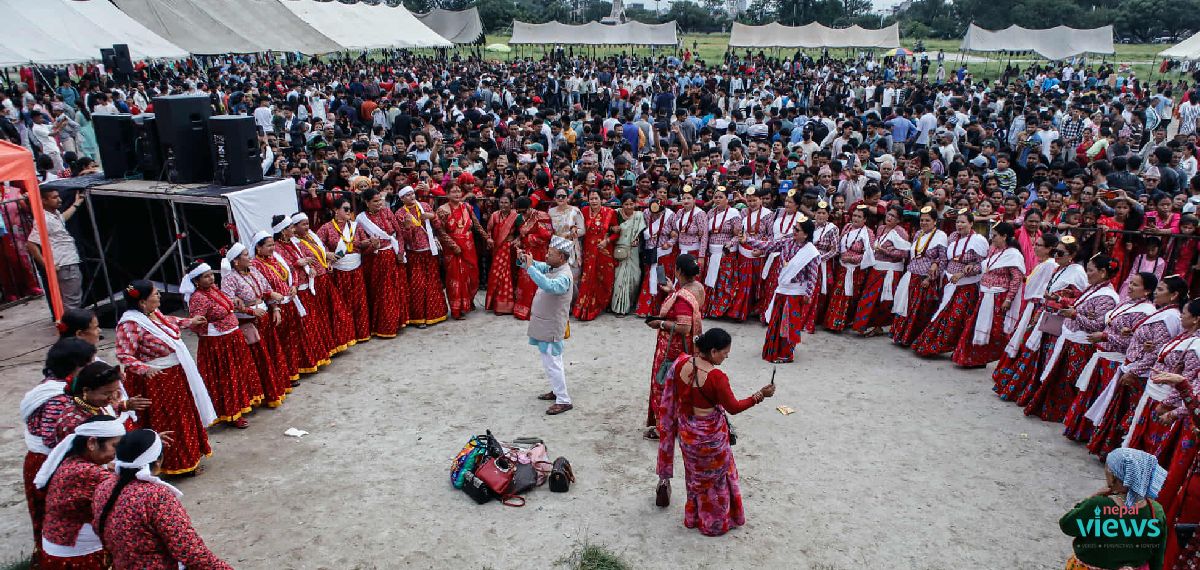 Vibrance of Gaura festival at Tundikhel (Photo Feature)