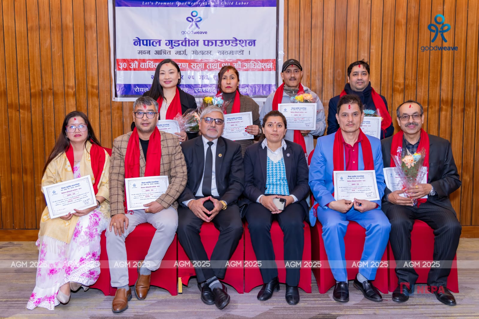 Nepal GoodWeave Foundation concludes 30th Annual Social Audit, Elects new Executive Committee