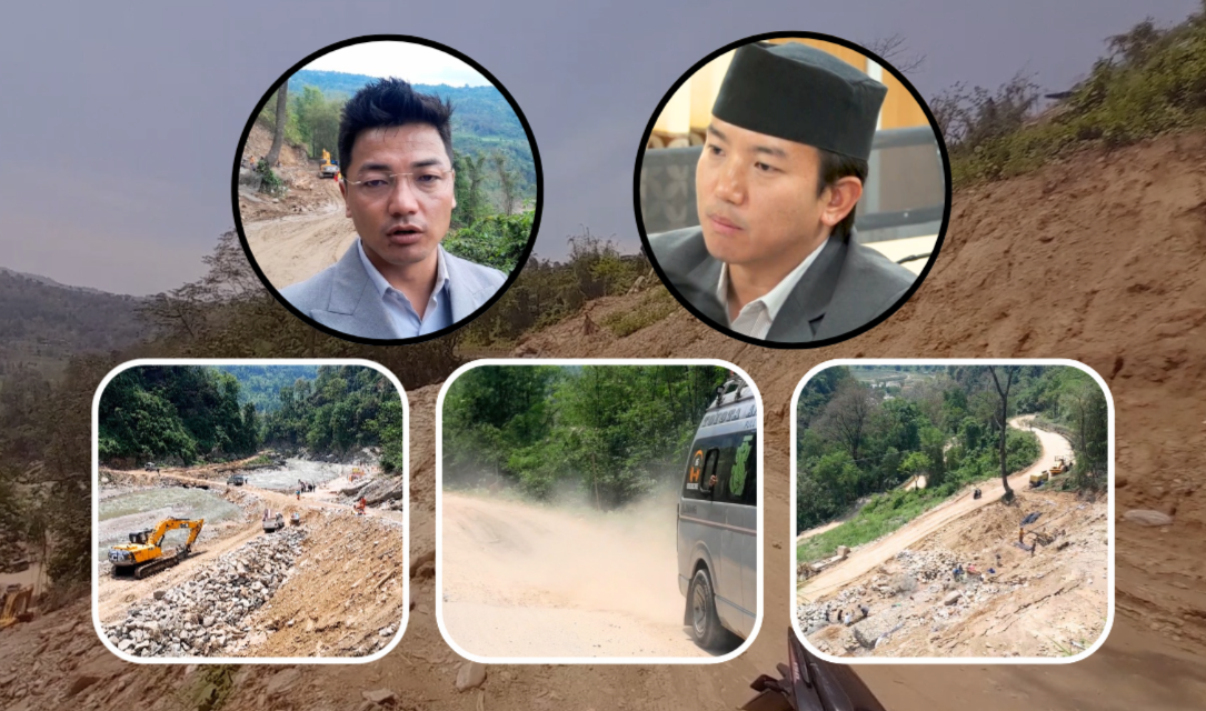 Hardships persist on Mechi Highway’s Maikhola–Rajduwali section; Questions raised over two young lawmakers