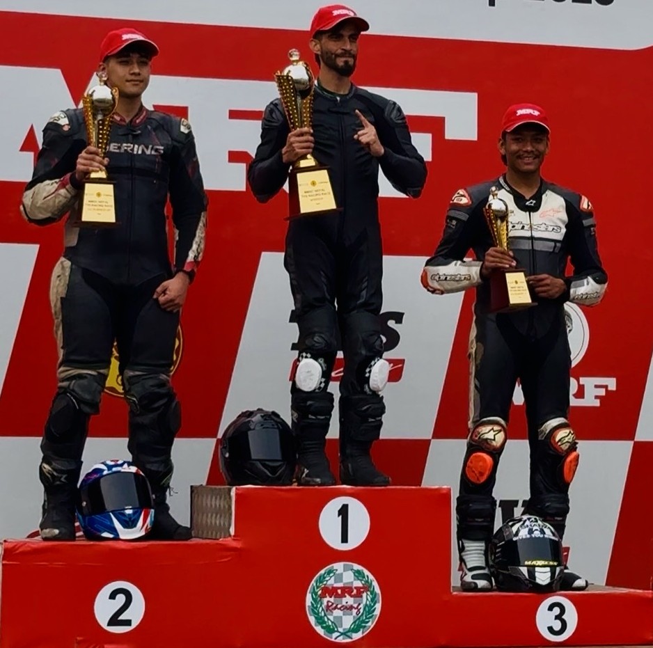 Shree Hari Paudel shines at Madras International Circuit