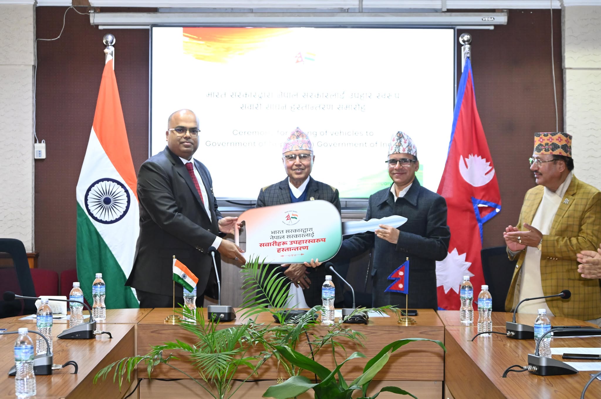 India gifts second tranche of election-related assistance to Nepal