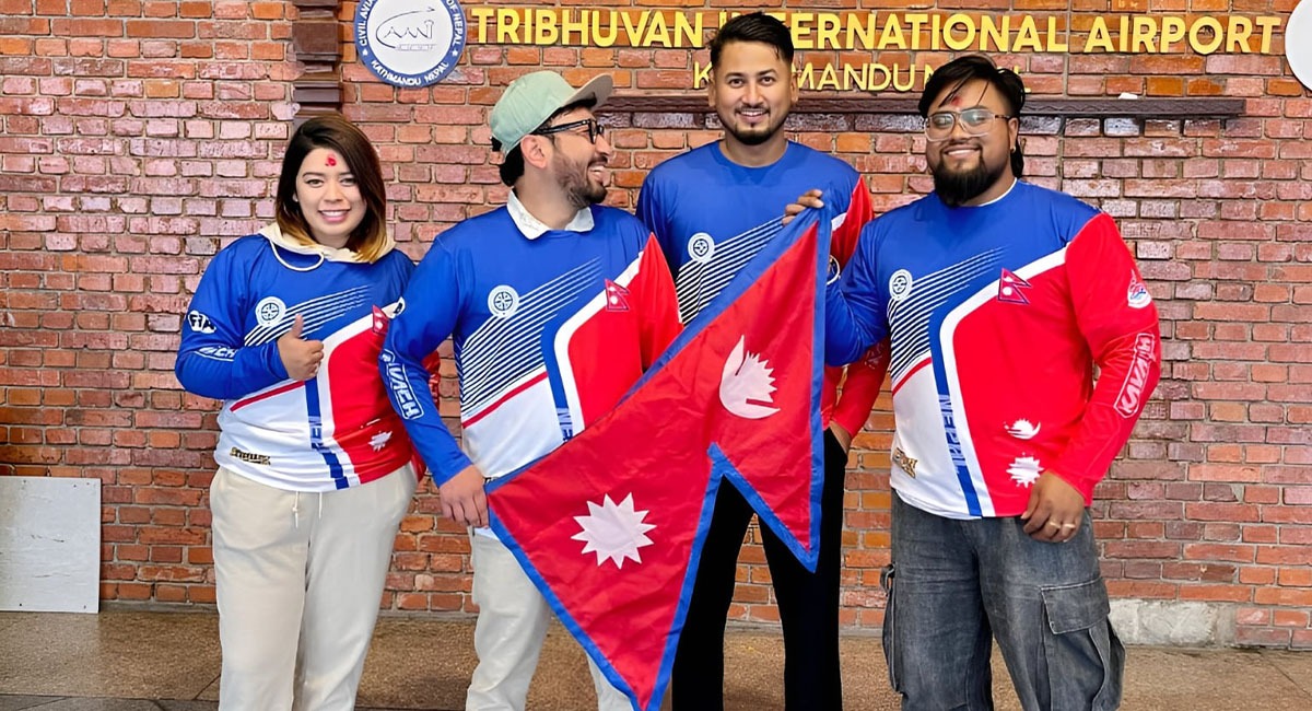 Three Nepali drivers competing in third edition of Asia Auto Gymkhana Championship in India