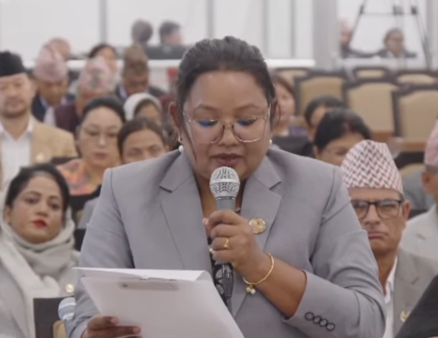 HoR Meeting:  Lawmaker Nita Ghatani draws government's attention to end discrimination and boycott against Dalit community