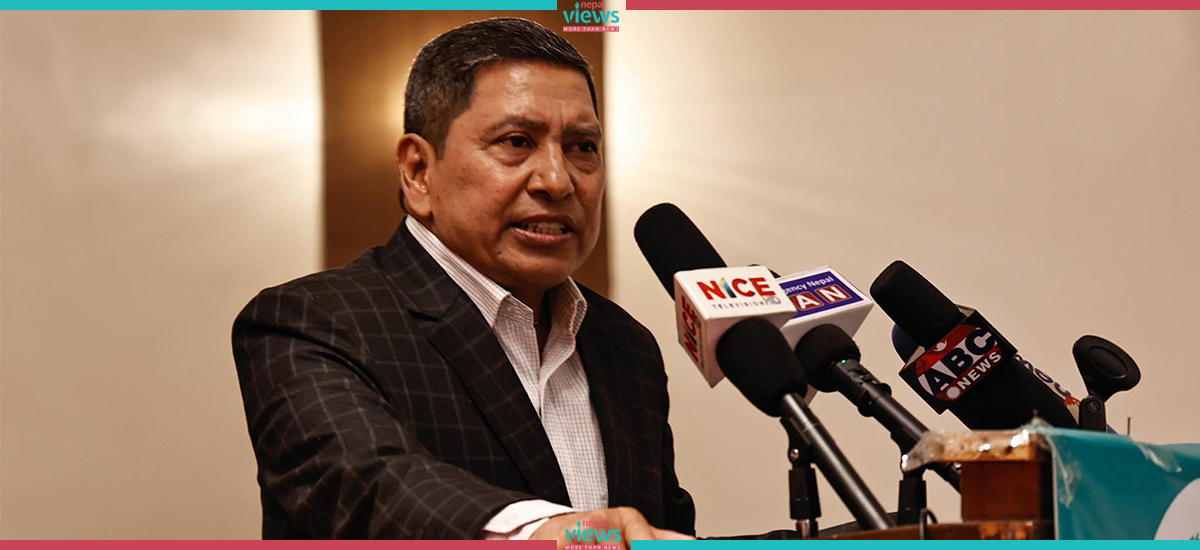 Home Minister Shrestha inaugurates CDO quarters in Kaski