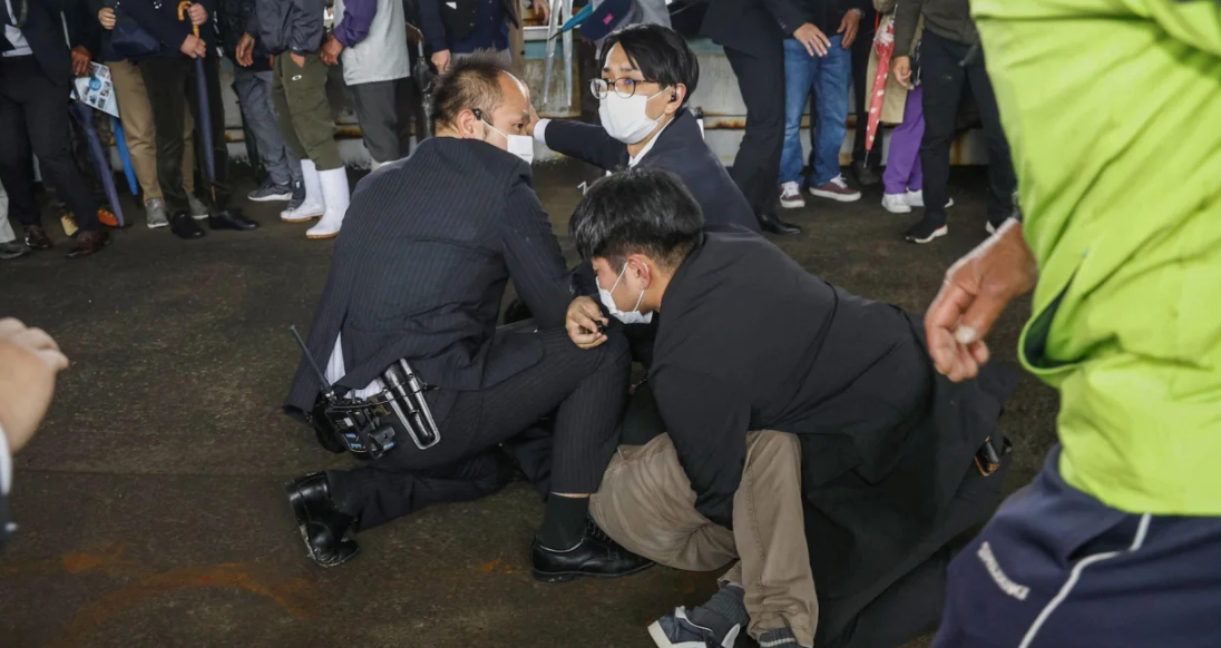 Japan's PM Kishida unharmed after explosion during election speech