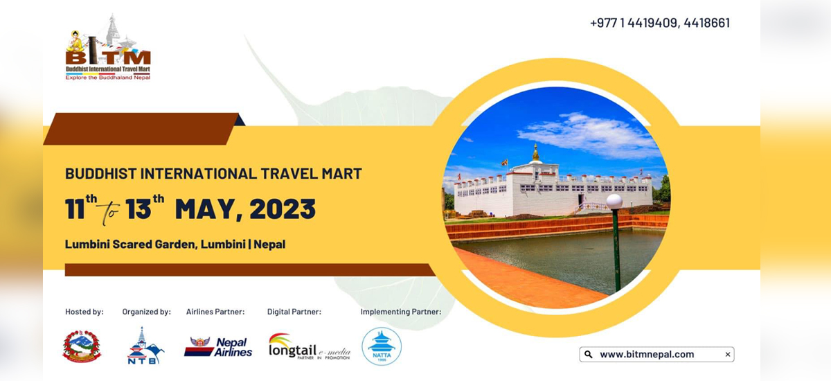 Lumbini hosting 'Buddhist International Travel Mart' from May 11