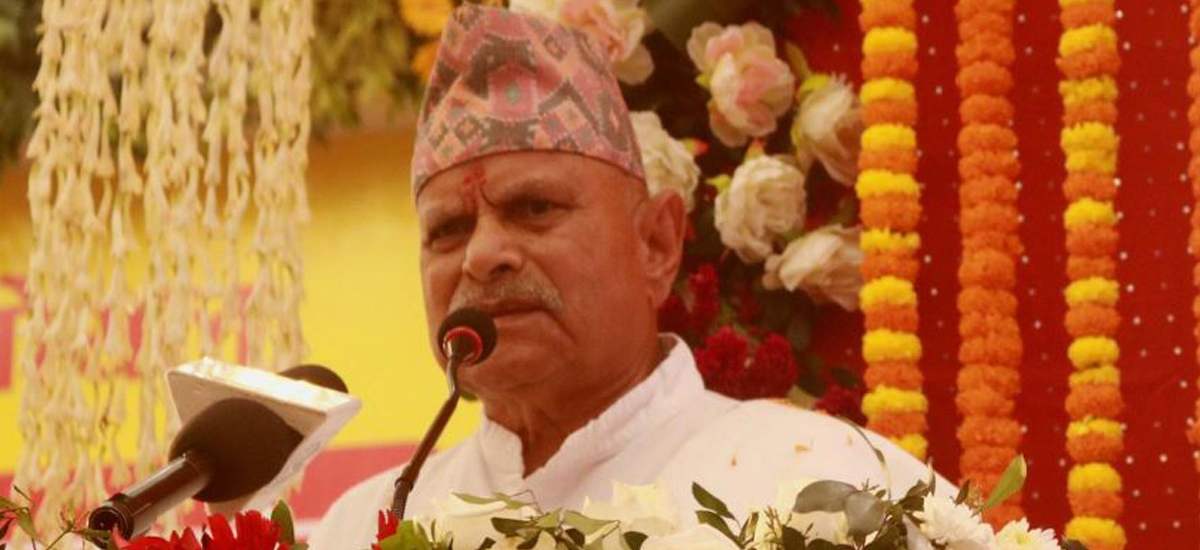 Ideal, basis of democratic thought is stronger: first President Yadav