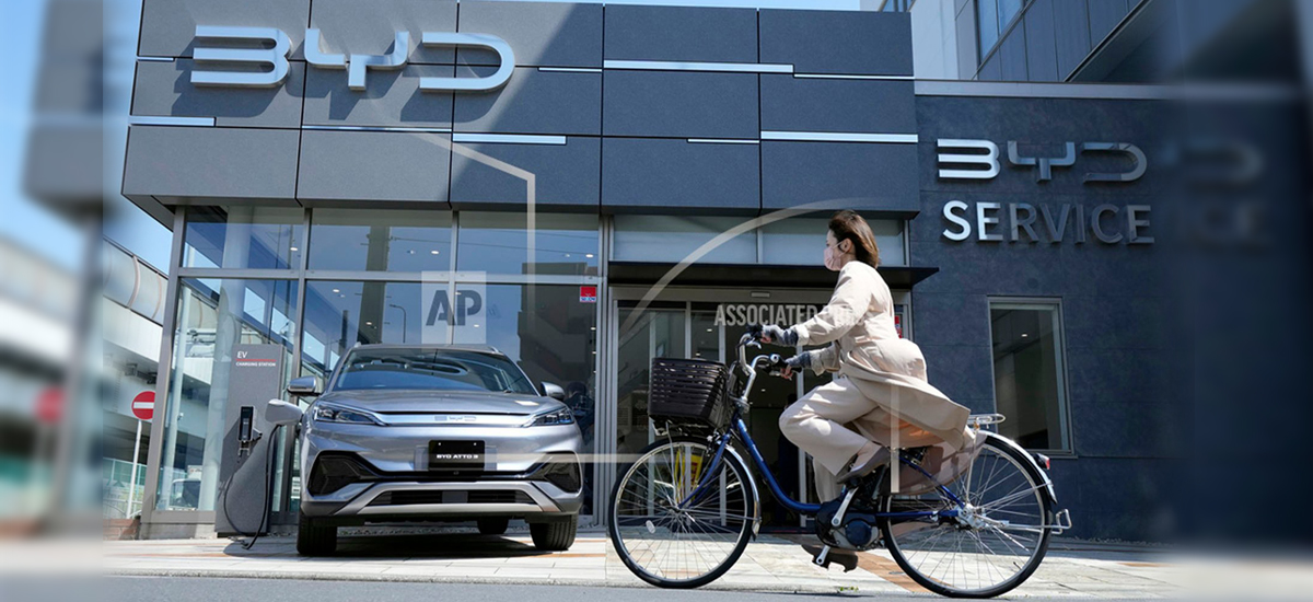 Chinese electric vehicle brands expand to global markets