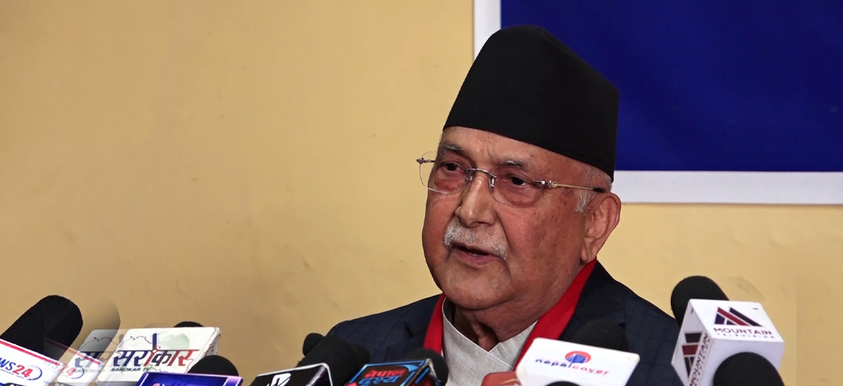 UML Chair Oli calls for fulfilling dreams of Bhandari, Ashrit
