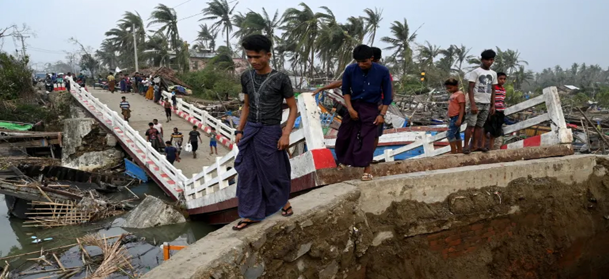 Hundreds feared dead in Myanmar as Cyclone Mocha hits