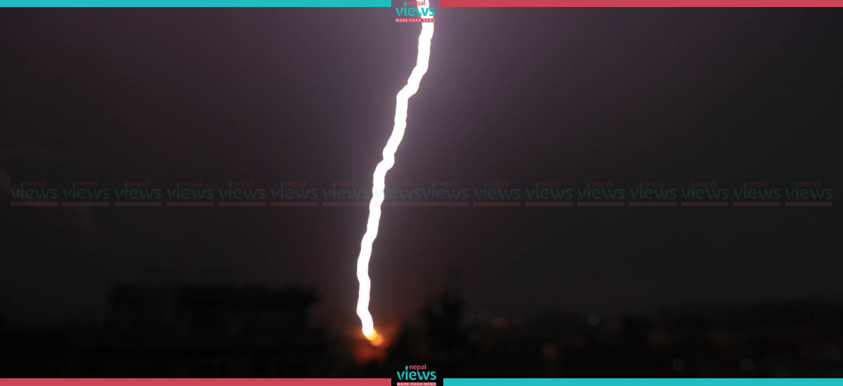 Four injured in lightning