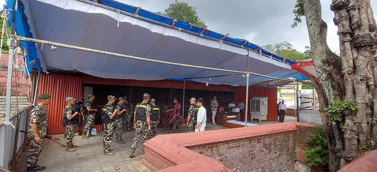 22 Carat Gold in Pashupati's Jalahari; Further details after completion of investigation  