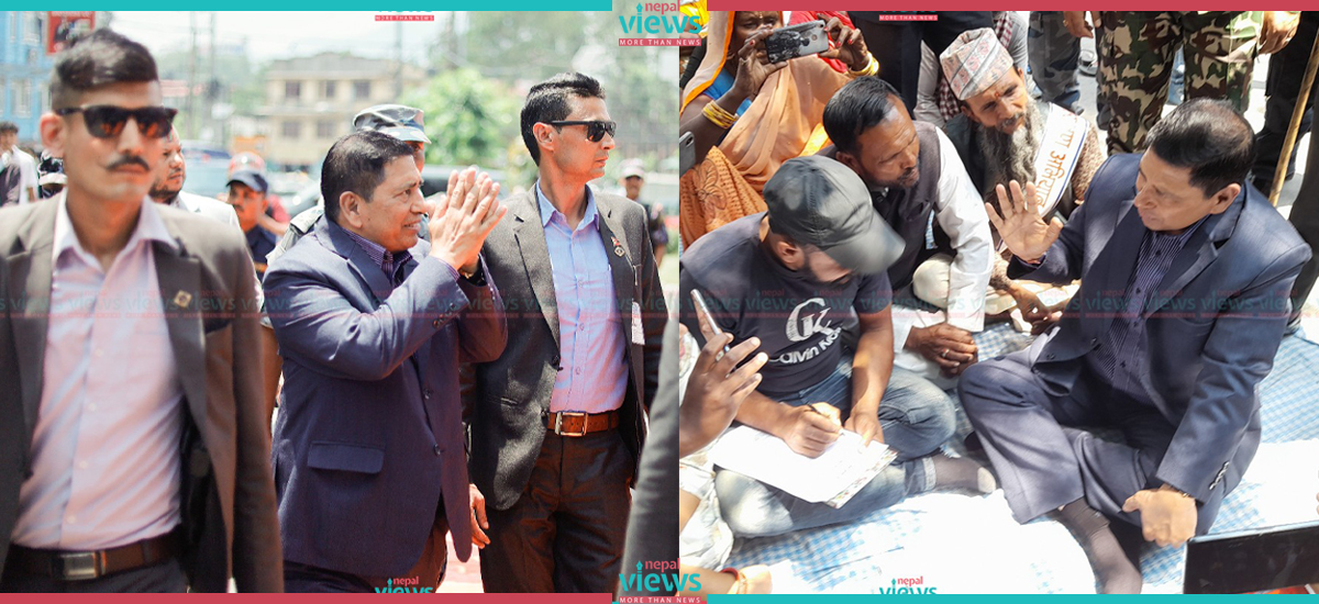 Home Minister assures justice to demonstrators; Invites them to Singha Durbar for solution