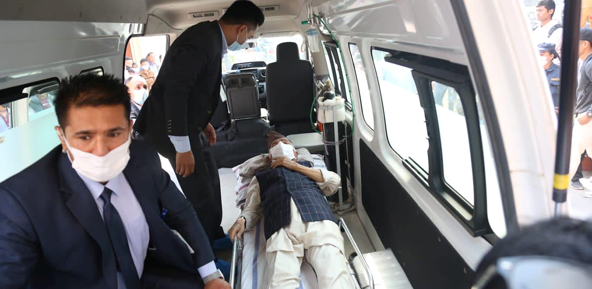 President Paudel's health normal