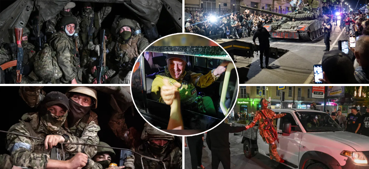 Prigozhin and his troops depart from Rostov
