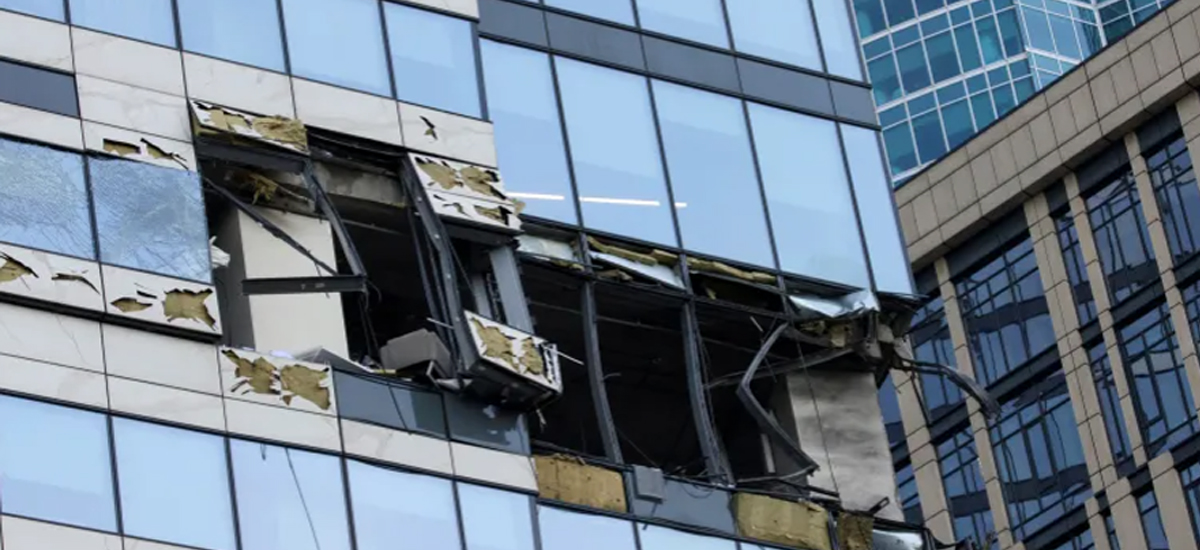 Russian military stops three Ukrainian drones