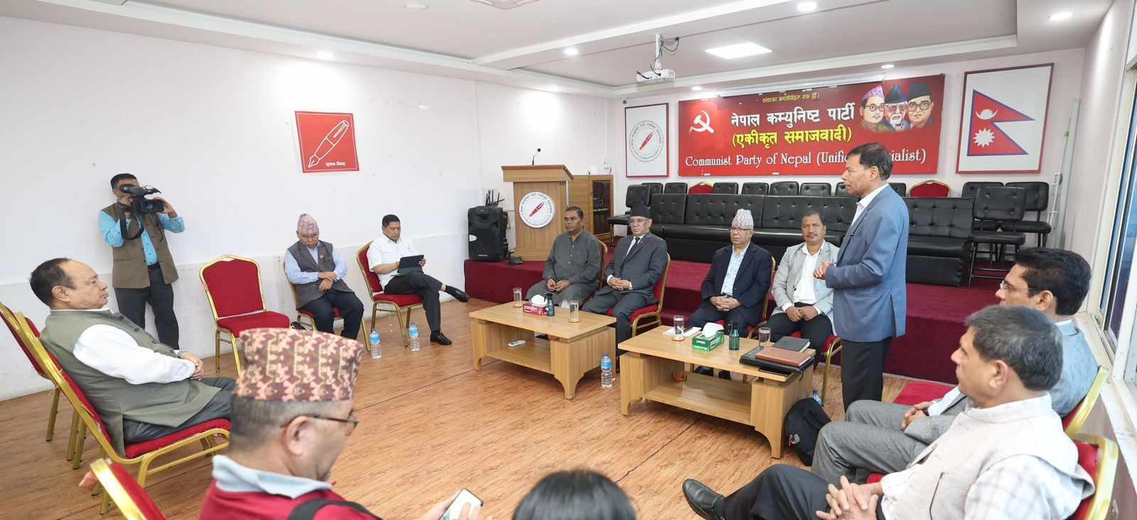 Socialist Front meeting concludes; Support to corruption related campaign