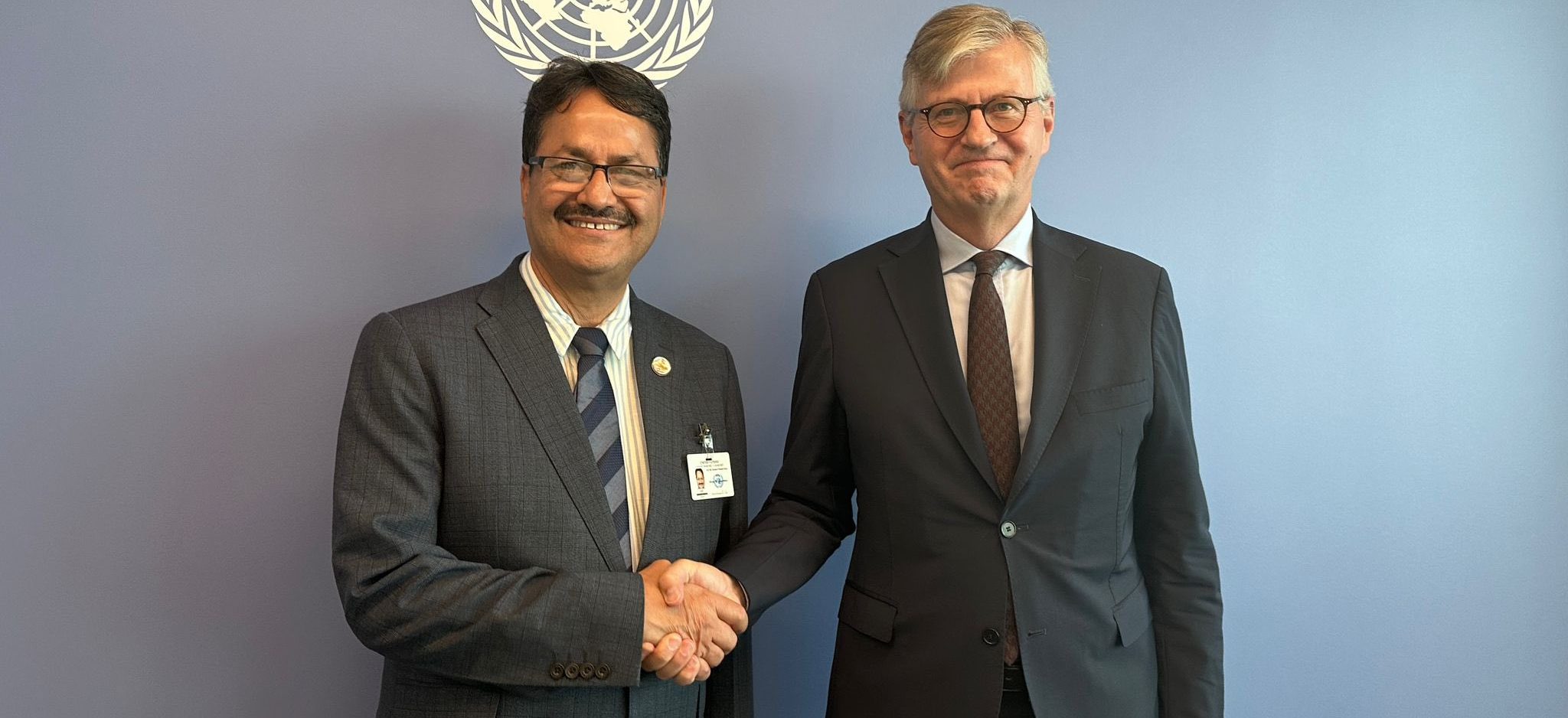 Foreign Minister Saud meets UN Under-Secretary-General Lacroix