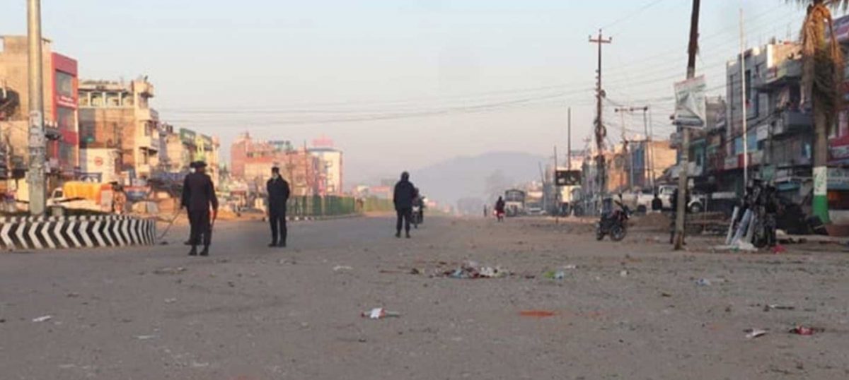 Curfew in Nepalgunj lifted after eight days