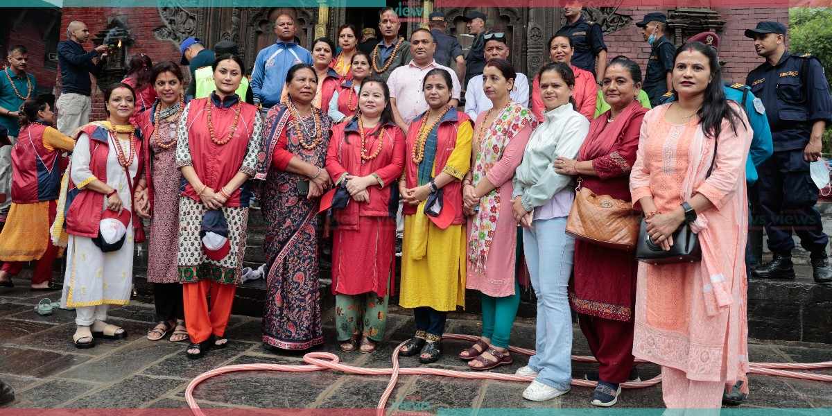 Cleanliness campaign in Gokarneshwor premises (Photo Feature)