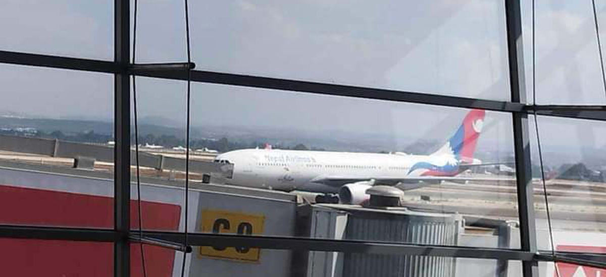 Nepal Airlines' aircraft lands in Israel