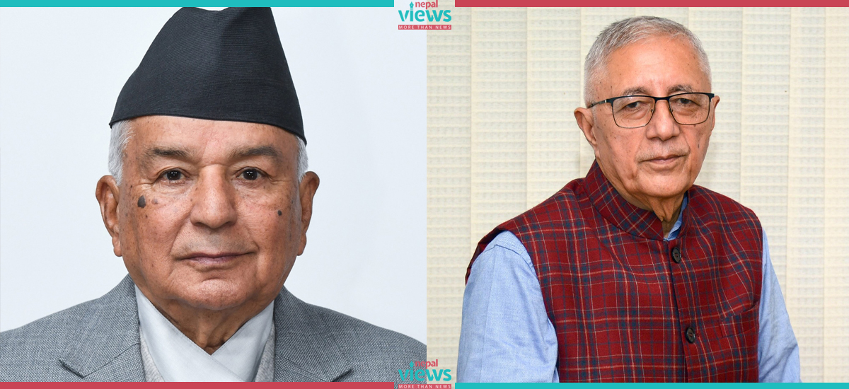 President Paudel calls Dr. Shekhar Koirala to step back Kedar from CM's candidacy in Koshi