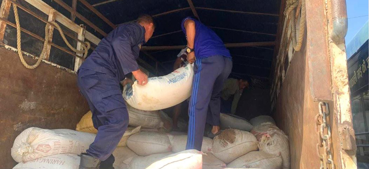 Police seize 92 sacks of sugar