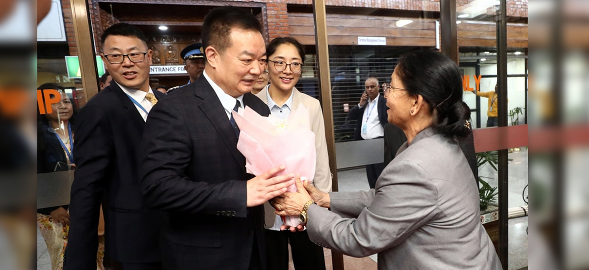 Tibet Secretary Wang Junzheng arrives in Kathmandu