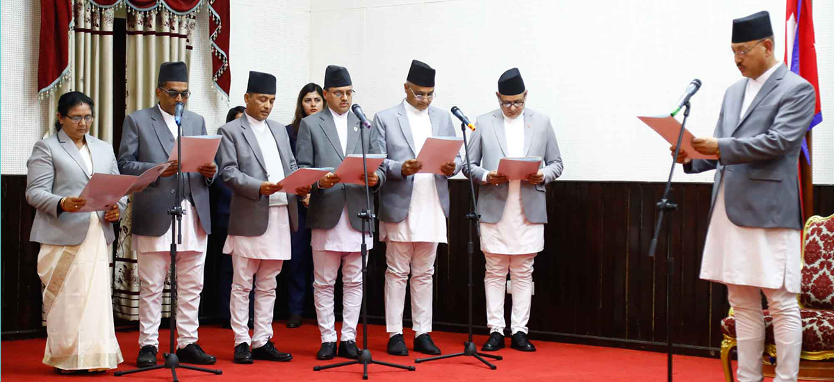 6 appointed Supreme Court judges take oath of secrecy