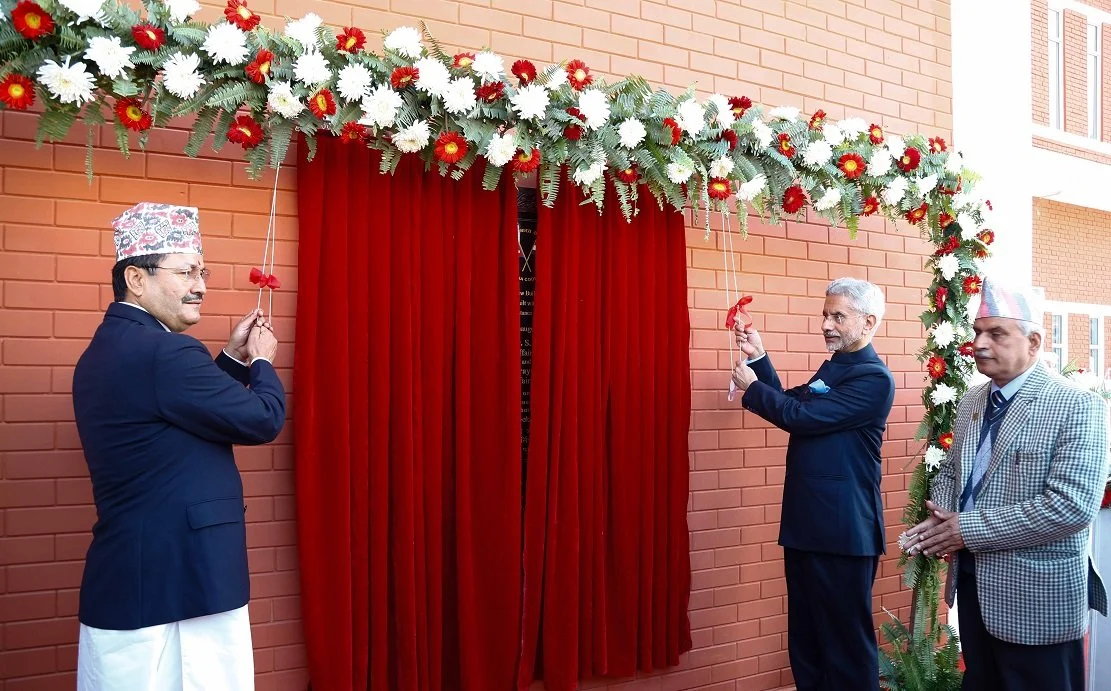 External Affairs Minister Dr. S. Jaishankar and Minister Saud inaugurates TU Library