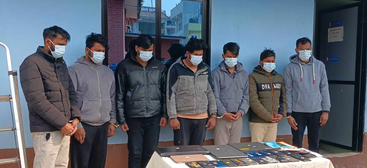 Police arrest 7 for conducting online gambling games through crypto