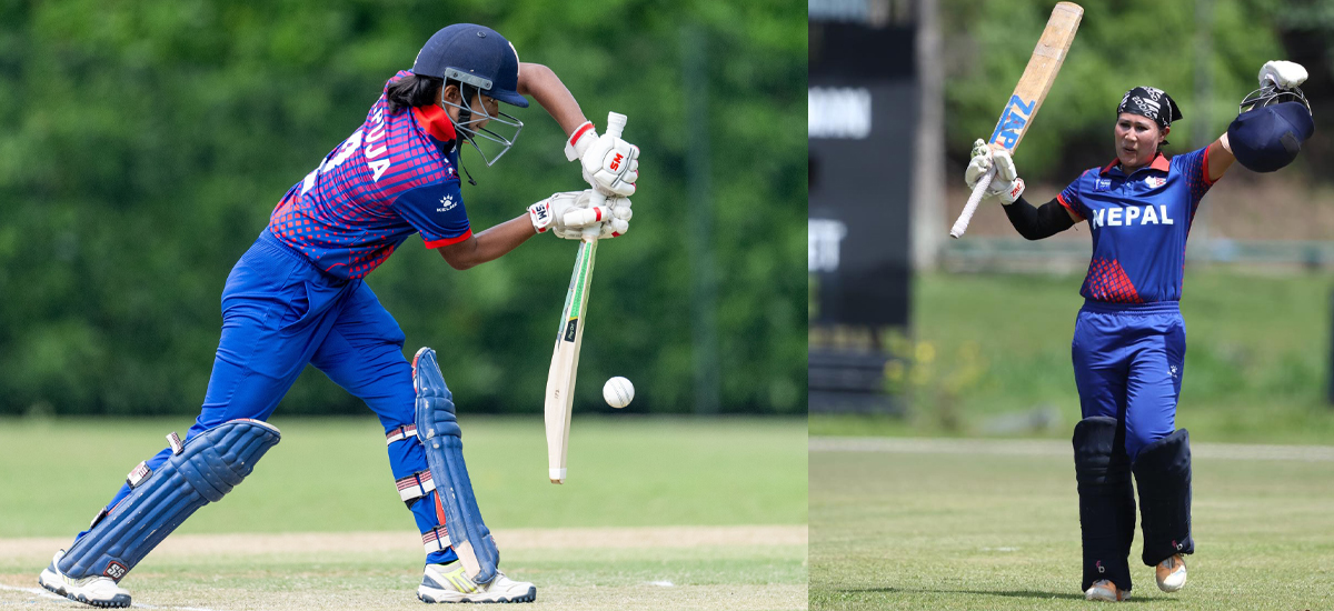 Nepal sets target of 228 runs for Maldives