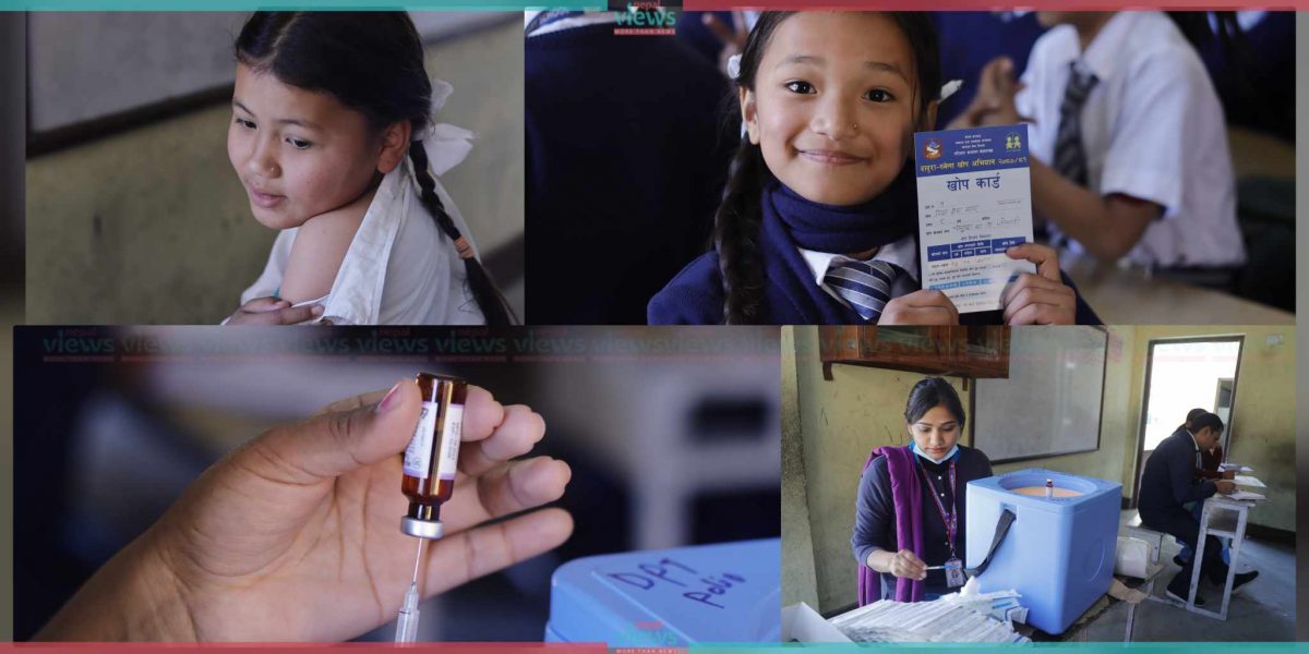 Vaccination campaign against measles-rubella begins (Photo feature)