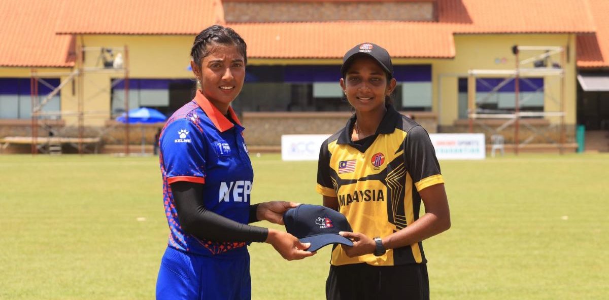ACC Women's Premier Cup: Nepal batting against Malaysia