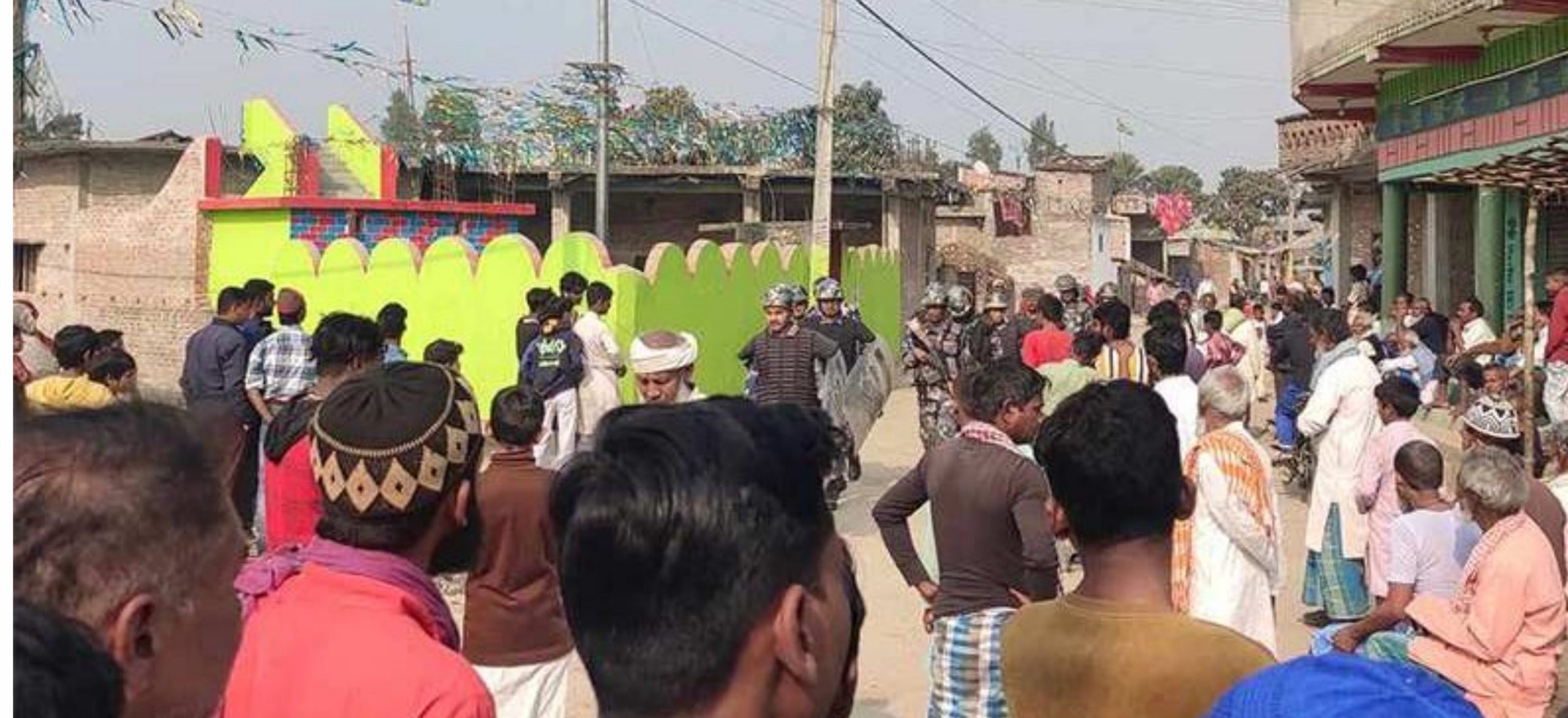 Scuffle between two communities during Kalash Yatra in Mahottari; Police fires aerial shot to control situation