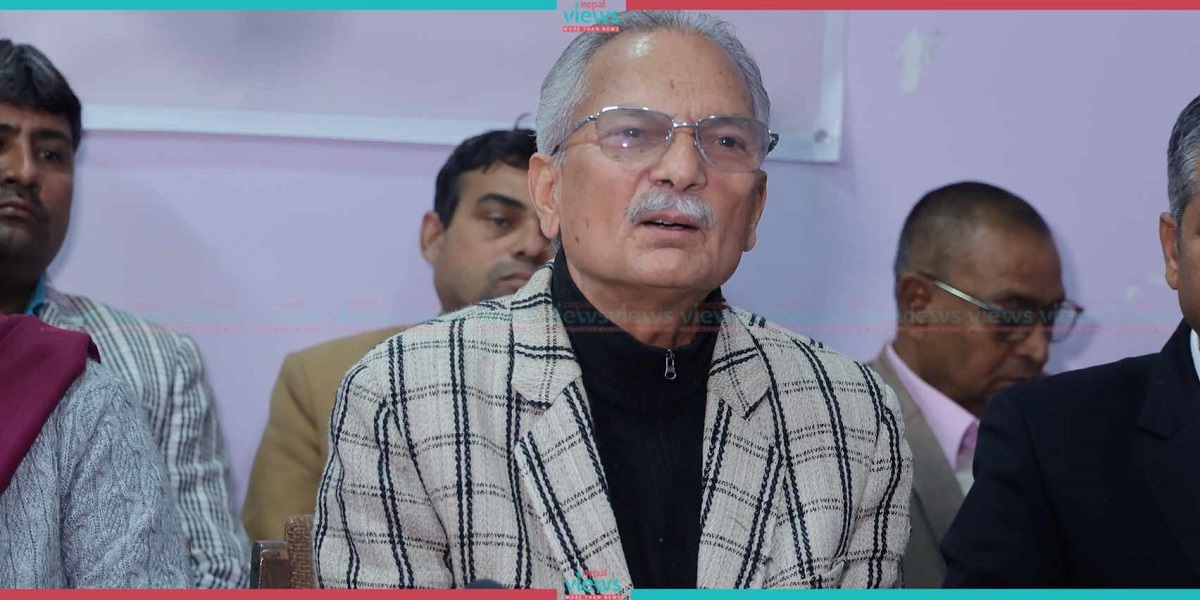 Dr. Bhattarai: Never thought of uniting with CPN(Maoist Centre)