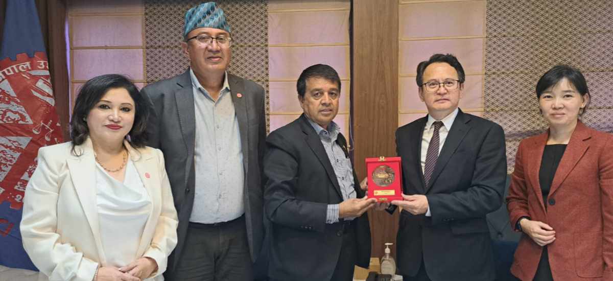 FNCCI President Dhakal meets UAE, Mongolian ambassadors