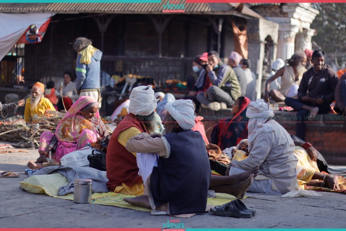 Bustling of Sadhus in Pashupatinath (Photos)