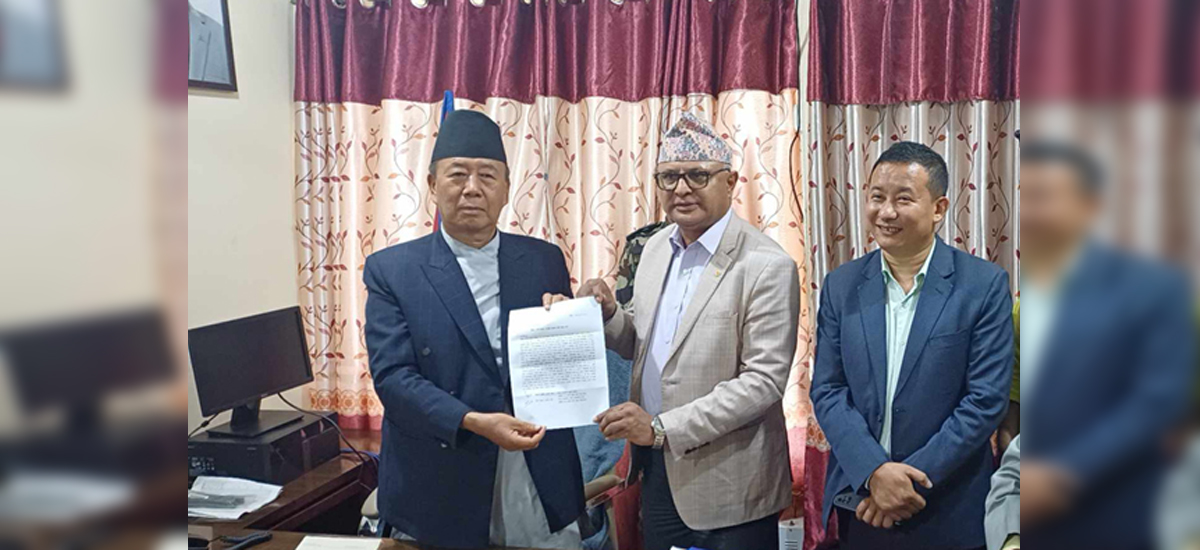 Hiktmat Karki submits claim to be Koshi Province Chief Minister