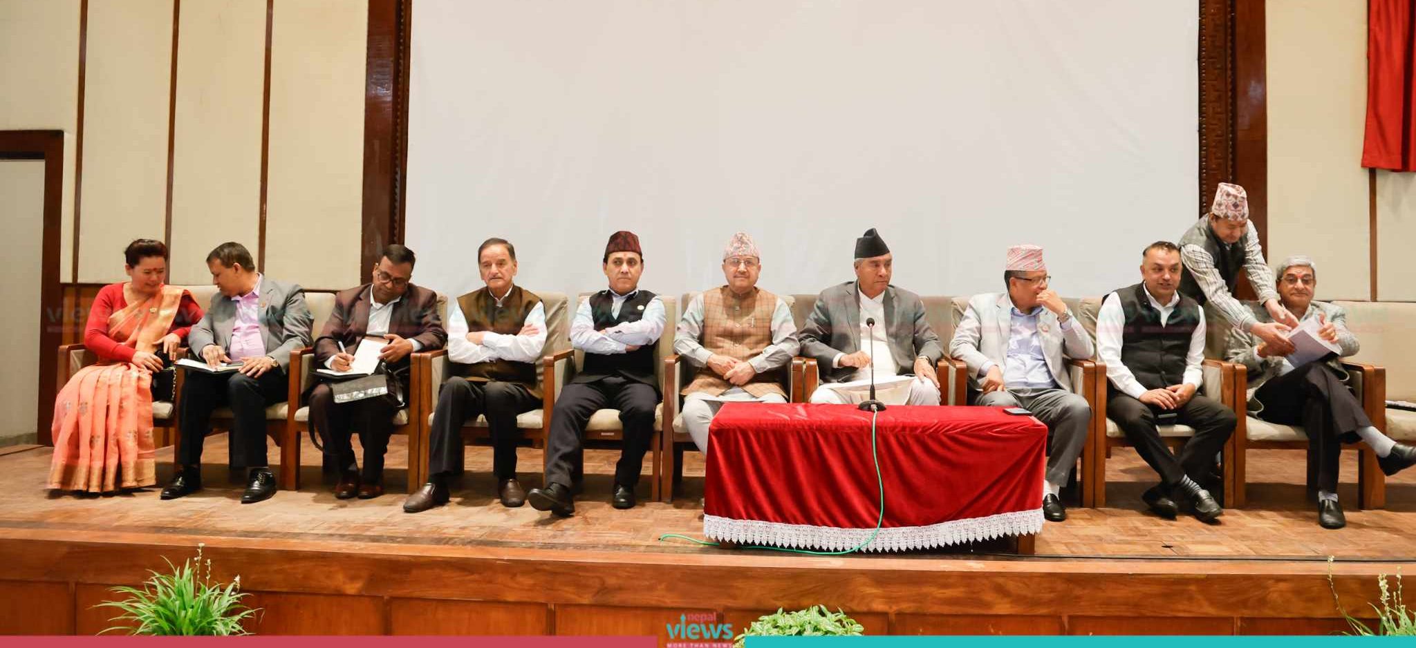 NC parliamentary party meeting commences