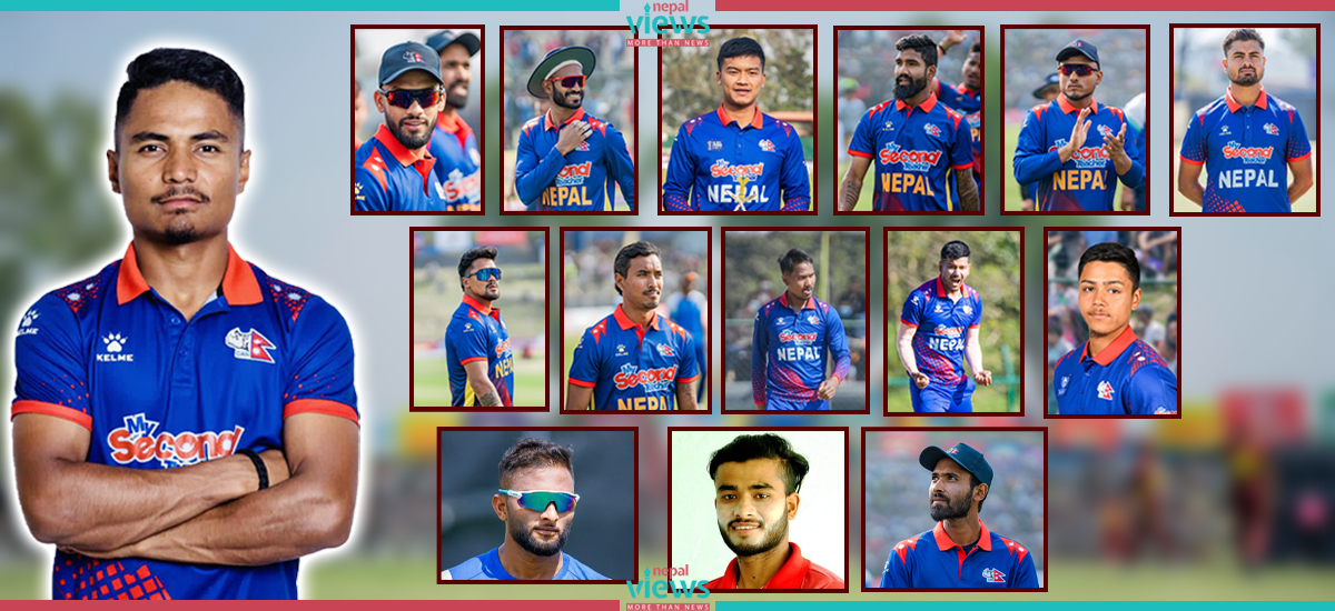 CAN announces squad for T-20 World Cup; Sagar Dhakal and Kamal Singh Airee secure their spot