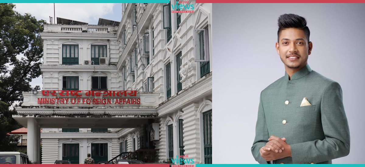 Ministry of Foreign Affiars begins intiative to get visa for Sandeep Lamichhane