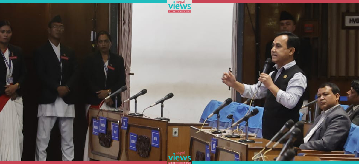 Bishwa Prakash Sharma: Balen's action was right in New Road, he must be allowed to work