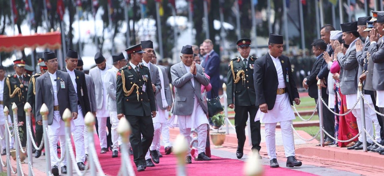 President Paudel returns home from Germany