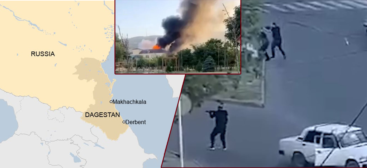 19 police officers and general public killed in Russia’s North Caucasus attack