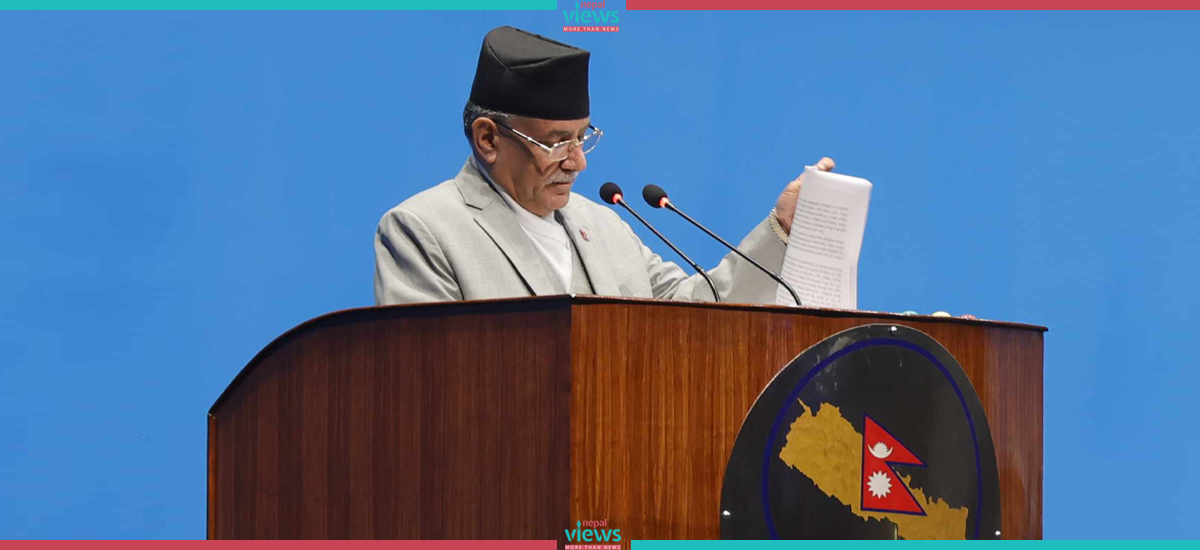 PM Dahal: Attempts of teaching me moral lesson by those who have habit of dissolving Parliament after falling into minority