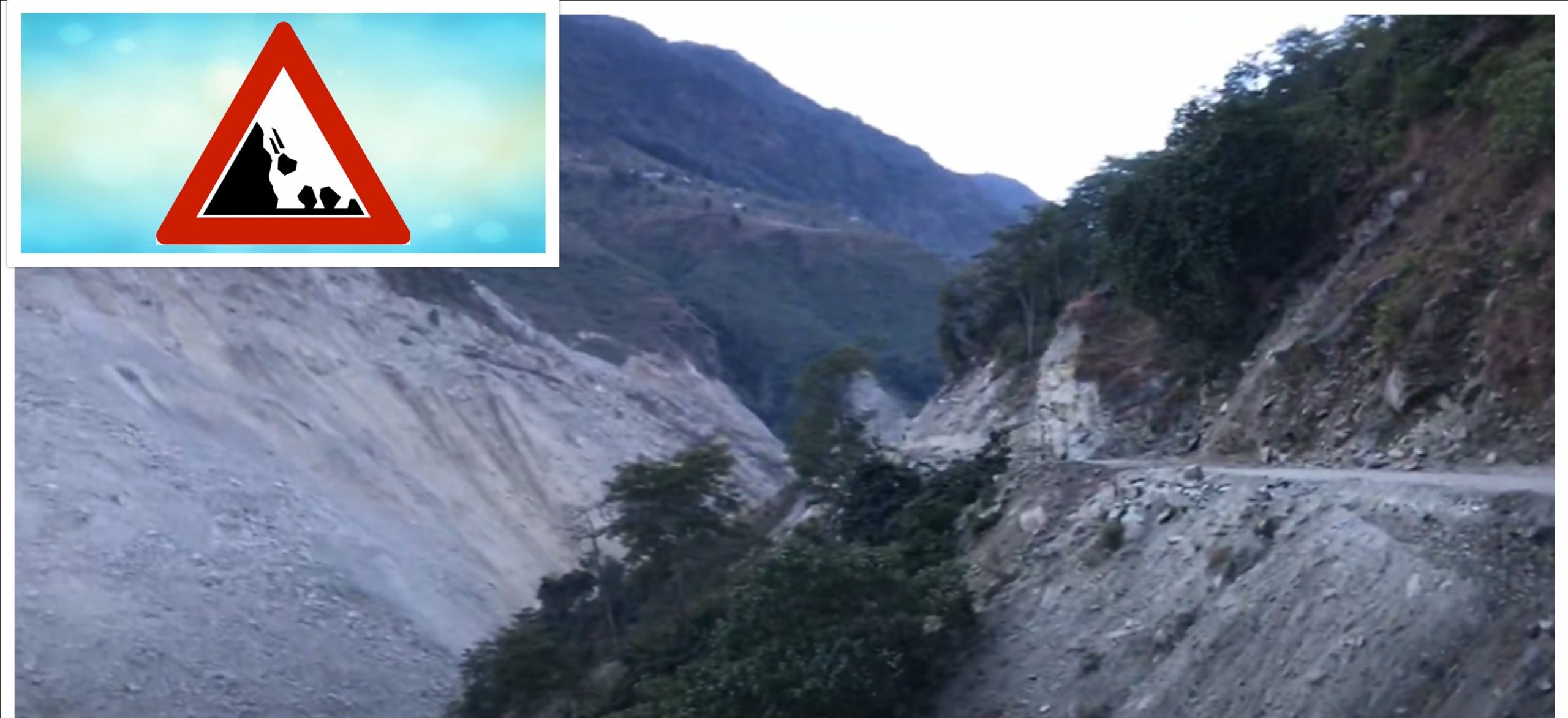 Sanfe-Martadi highway blocked