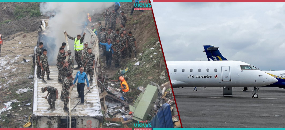 Saurya Airlines' Crash Update: Death of 18 people